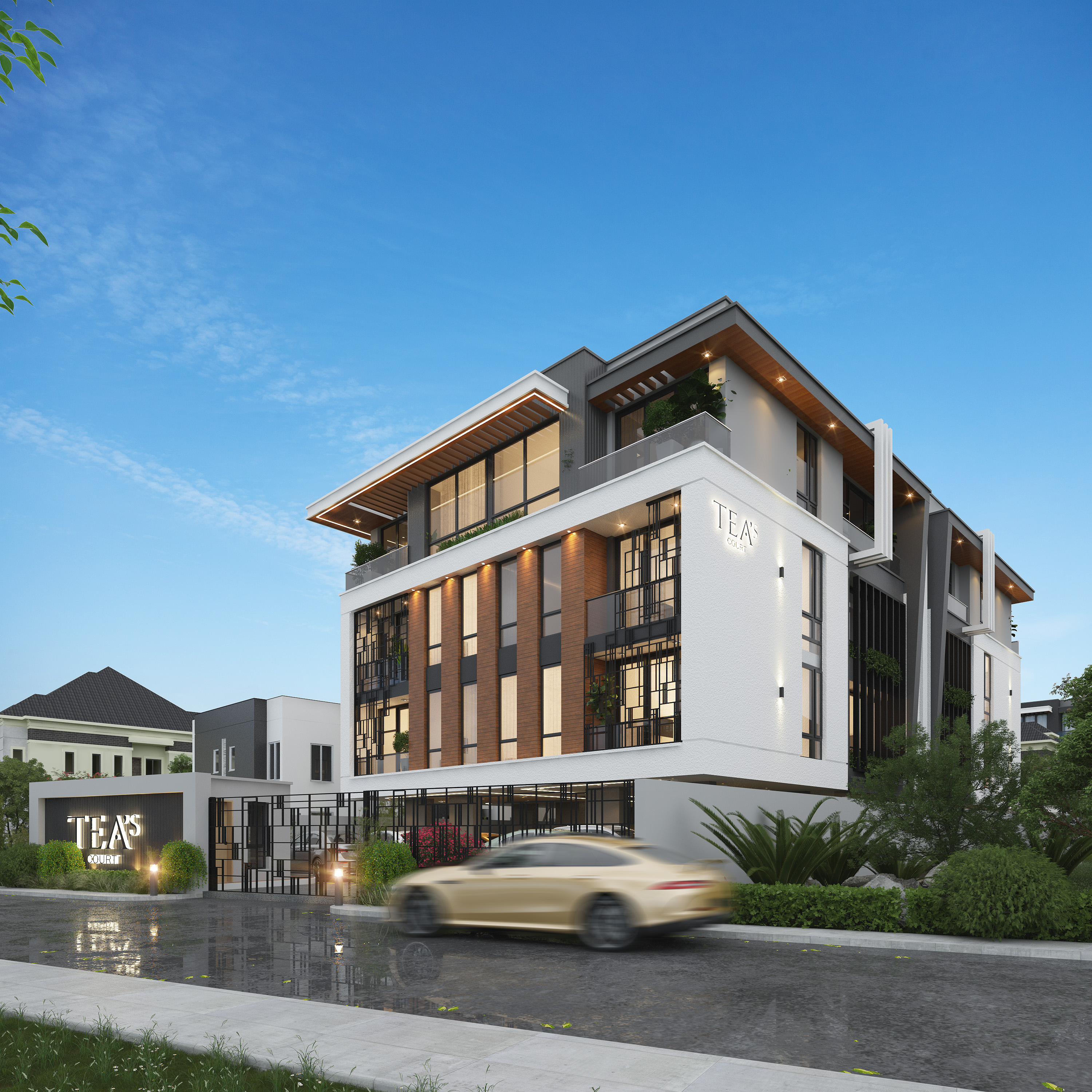 Tea's Court I completed and sold out — Vistacraft Homes Lekki Lagos
